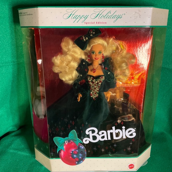 Barbie Holiday Special Barbie 1991 NRFB MINT CONDITION by Mattel Vintage - Picture 4 of 14
